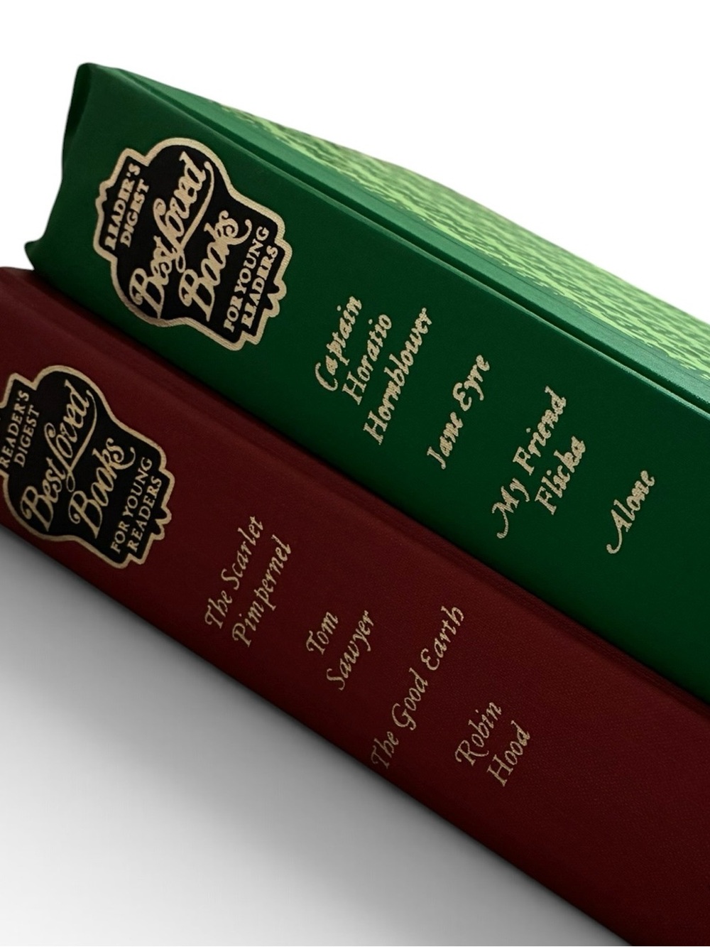 READER'S DIGEST BEST LOVED BOOKS FOR YOUNG READERS VOLUMES 2 & 3 HARDCOVER VTG